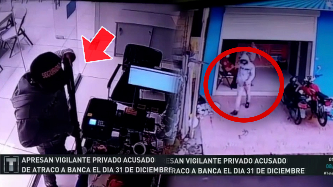 Hombre Que Realizó Atraco Dice Lo Hizo Porque Se Volvió Loco Con Deudas Y Que Ya Gastó Todo El Dinero