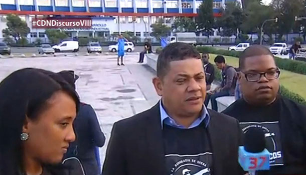 Ciudadanos Dominicanos En El Exterior Asisten En Apoyo A La Manifestación En El Día De Hoy