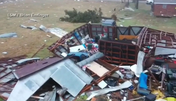 Poderoso Sistema Invernal De Tormentas Azotan El Sureste Y Medio Oeste De EE.UU.