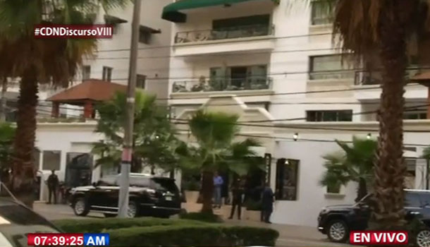 Así Está La Vigilancia En Las Afueras De La Casa Del Presidente Danilo Medina