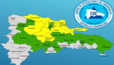 El COE Mantiene A 20 Provincias En Alerta Por Sistema Frontal Causante De Las Lluvias