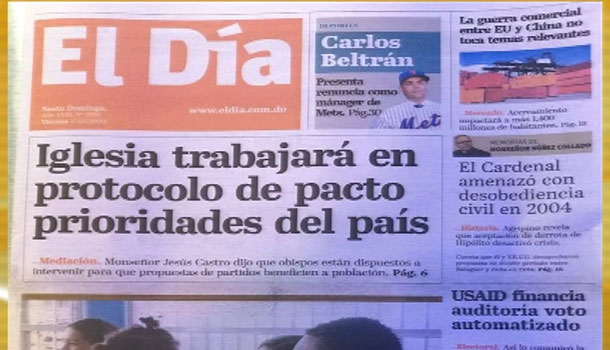 Las Principales Informaciones En Las Portadas De Los Periódicos En El Dia De Hoy 17 De Enero Del Año 2020