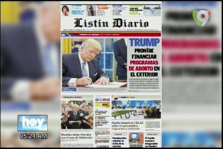 Portada De Los Periódicos Del Día De Hoy 24 – Enero- 2017