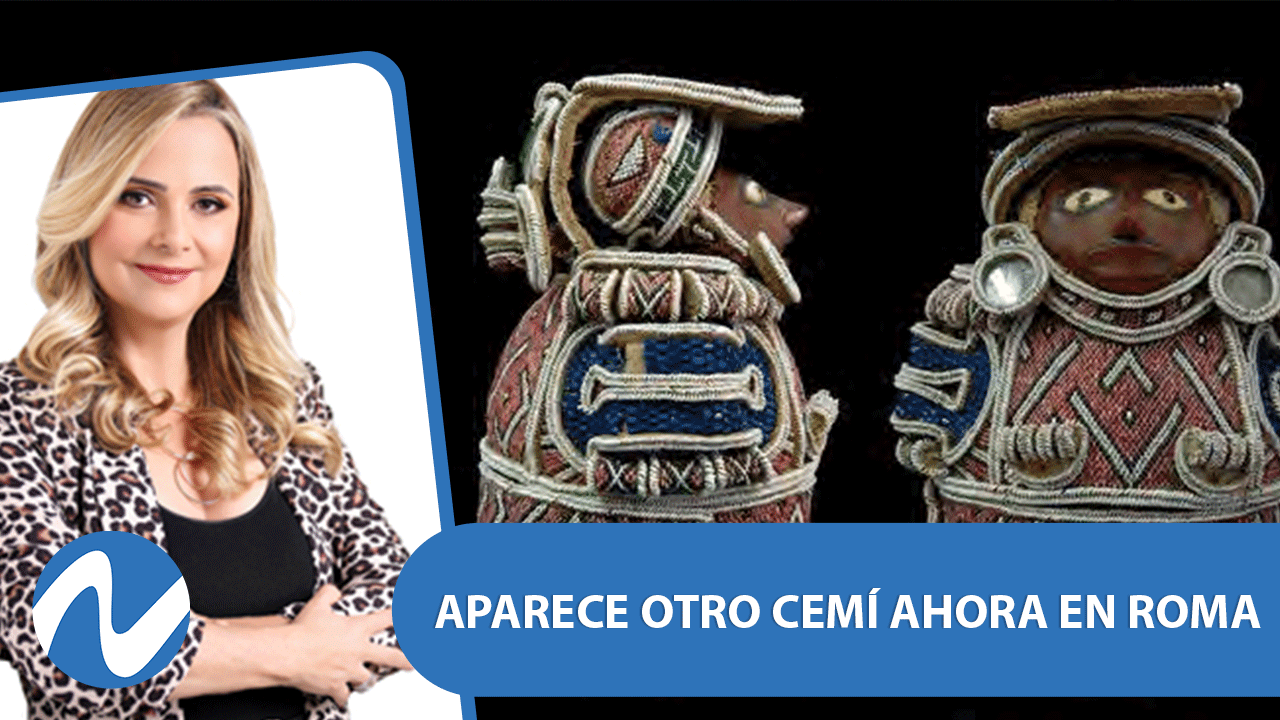 Aparece Otro Cemí Ahora En Roma,  Otra Pieza De Valor Que Debemos Pedir Que También Vuelva A Casa