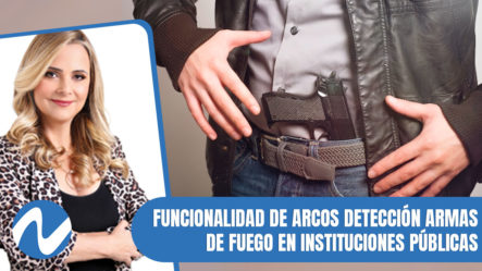 Funcionalidad De Arcos Detección Armas De Fuego En Instituciones Públicas