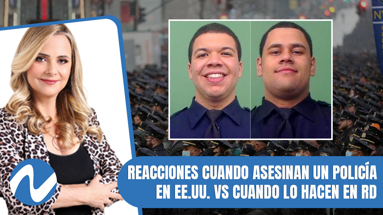 Reacciones Cuando Asesinan Un Policía En EE.UU. Vs Cuando Lo Hacen En RD | Nuria Piera