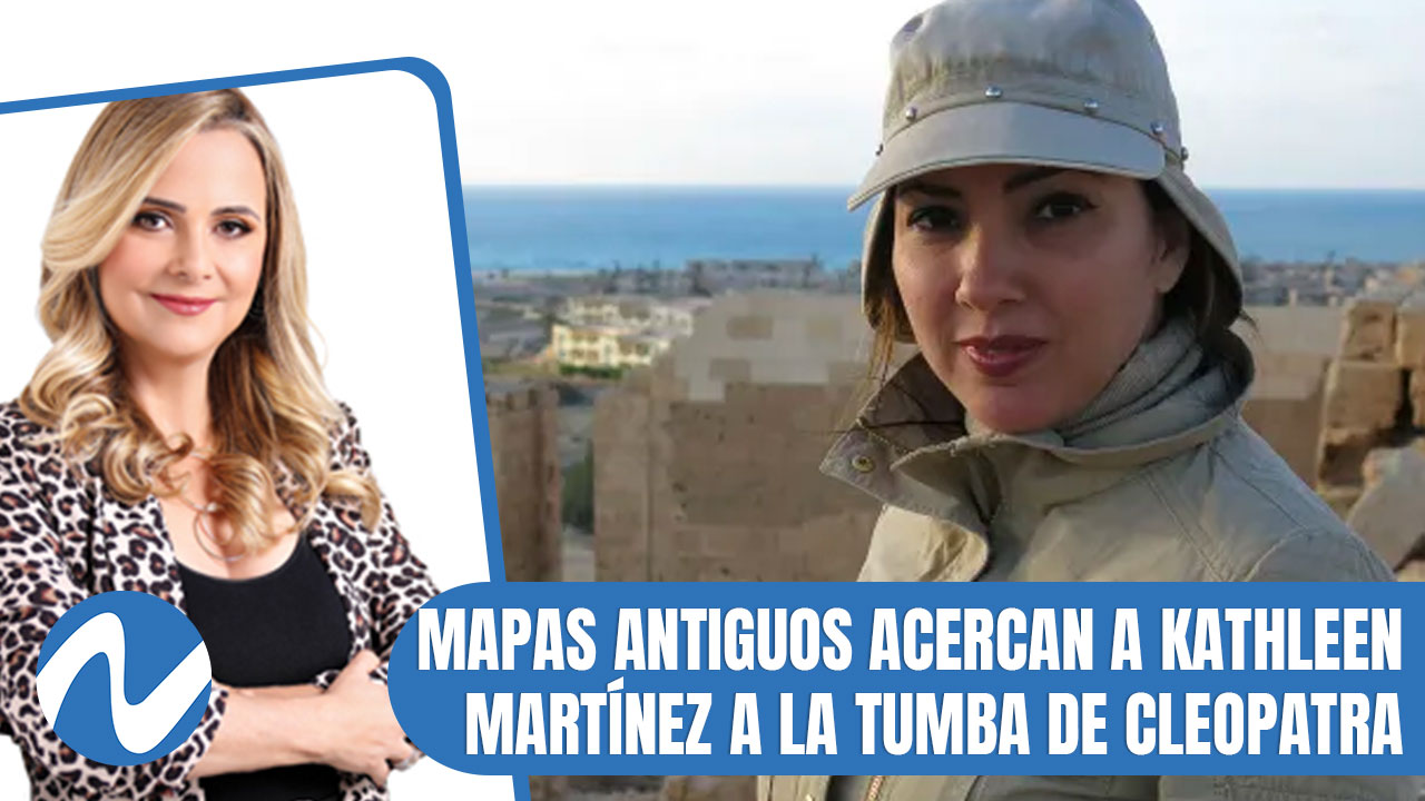 Mapas Antiguos Que Acercan A Kathleen Martinez A La Tumba De Cleopatra  Nuria Piera