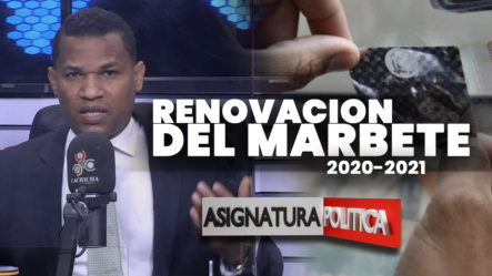 Renovación Del Marbete 2020-2021 | Asignatura Política