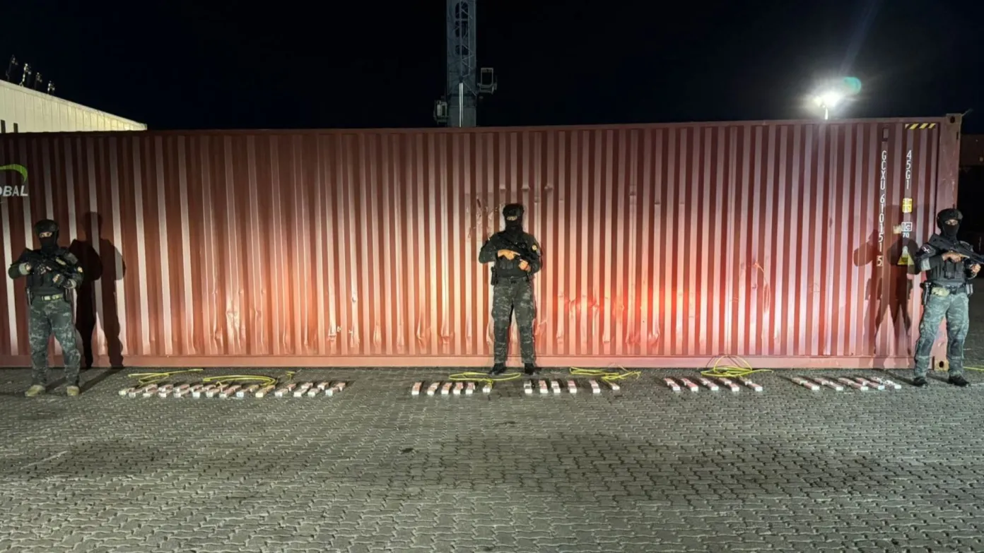 Cocaína En Caucedo Con Destino A Bélgica Resultó Frustrada Por DNCD