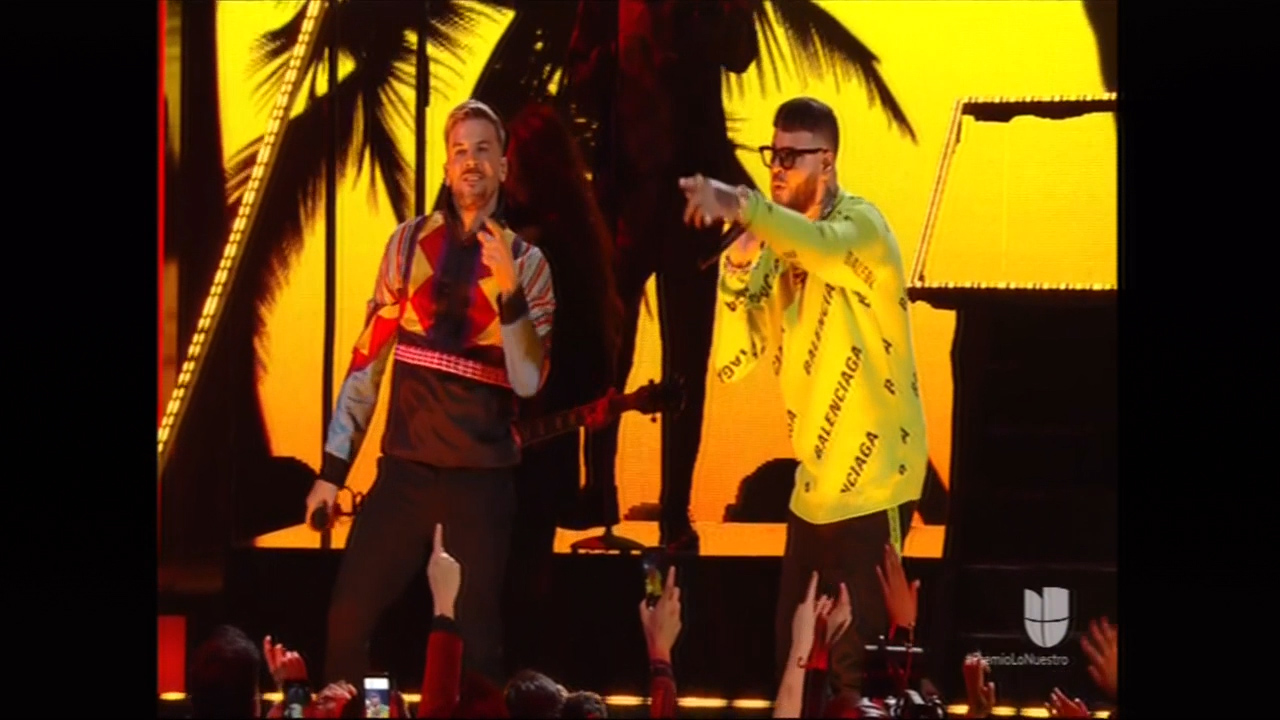 Presentación De Pedro Capó Ft Farruko En Premio Lo Nuestro 2019