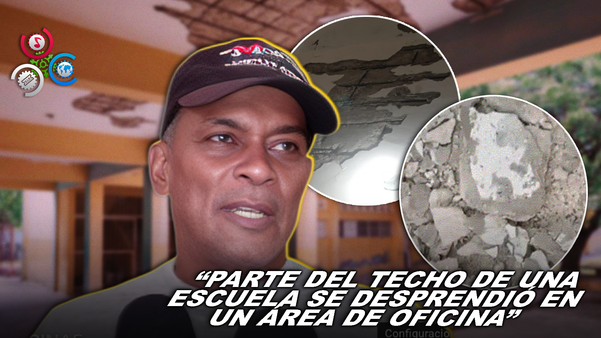 Preocupación En Barahona Tras Desplome Parcial Del Techo De Un Centro Educativo