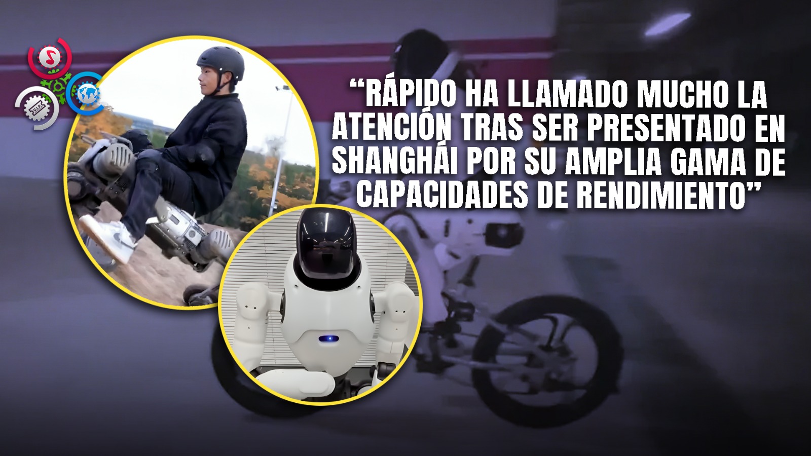 Presentan En China Un Robot Ciclista Que Mantiene El Equilibrio Por Sí Solo