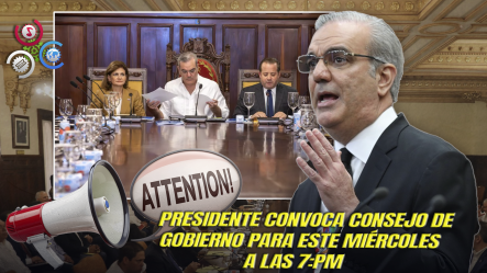 Presidente Abinader Convoca Consejo De Gobierno En Medio De Tensiones Políticas Y Aprobación Del Presupuesto 2026