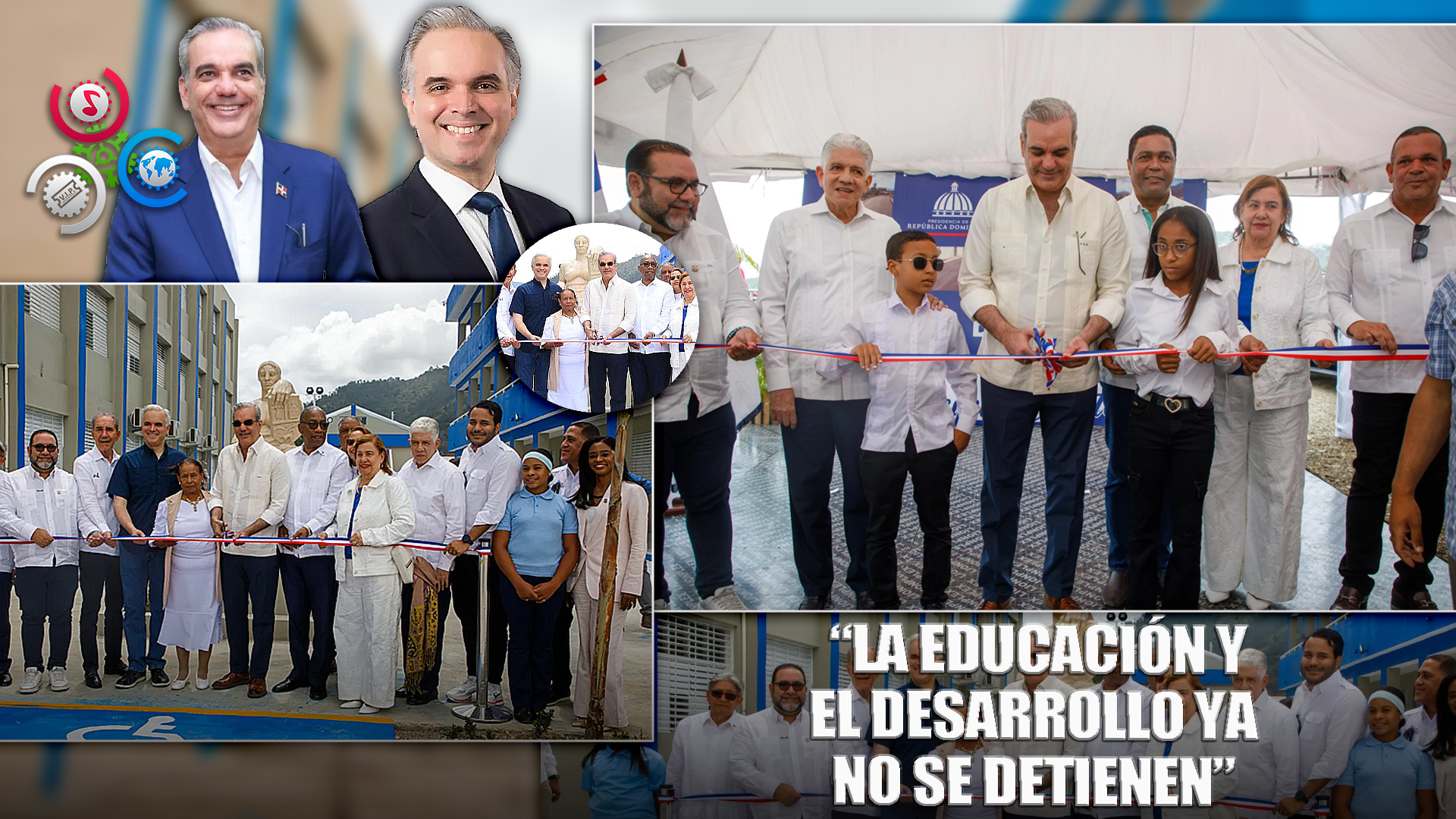 Abinader Inaugura Centros Educativos Y Calles En Constanza