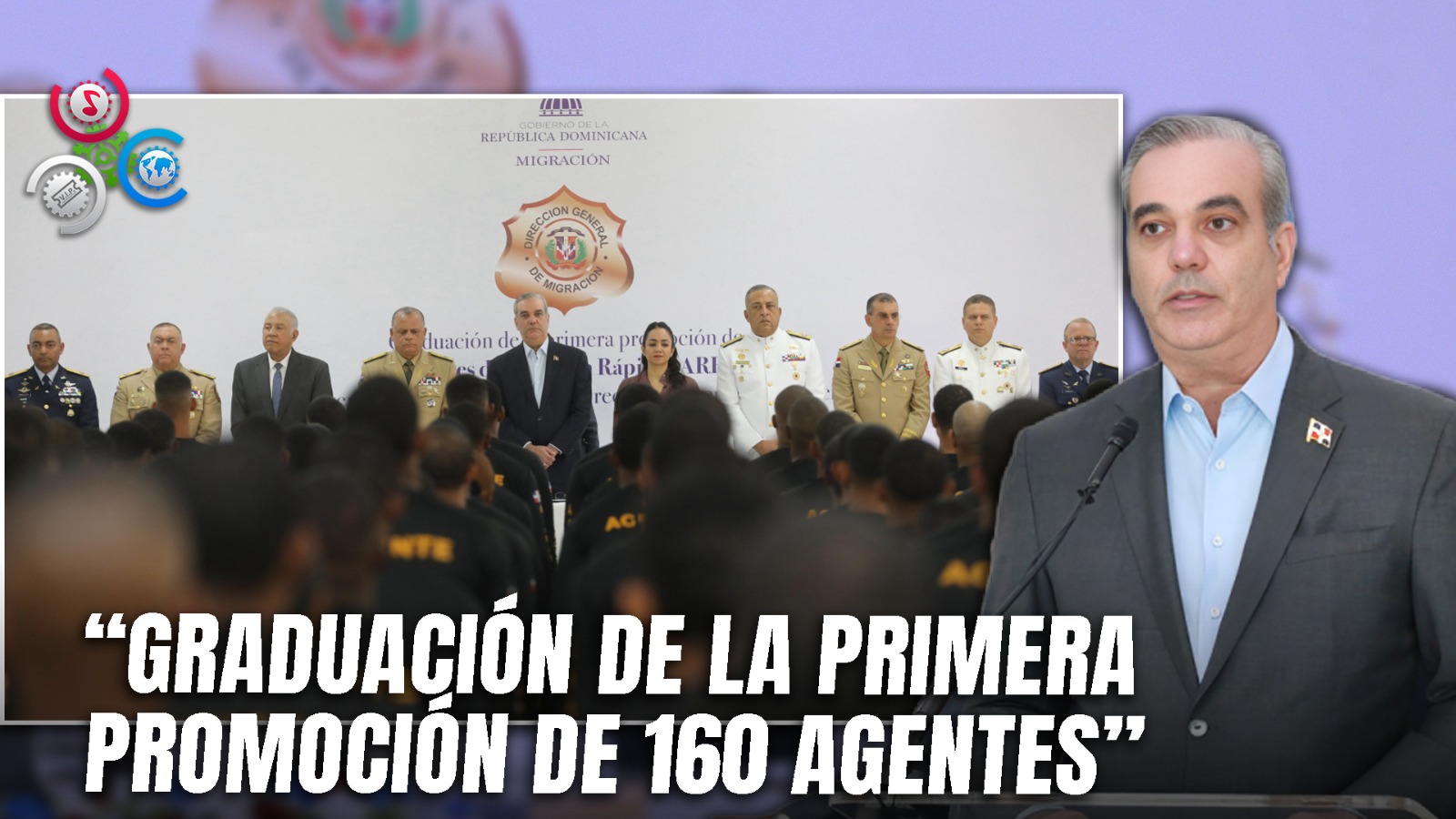 Presidente Abinader Participa En Graduación De Agentes Migratorios Y Dota Al Cuerpo De Nuevos Equipos