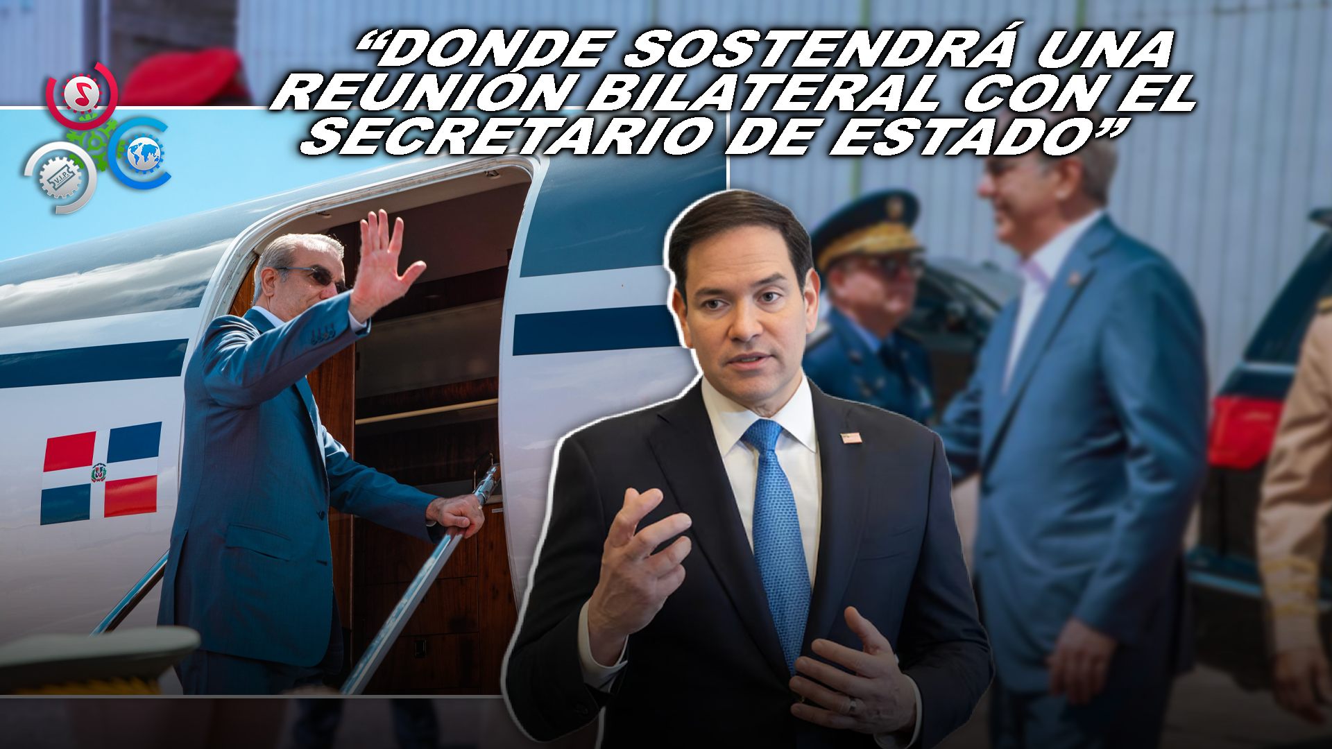 Abinader Viaja A EE.UU. Para Reunión Clave Con Marco Rubio