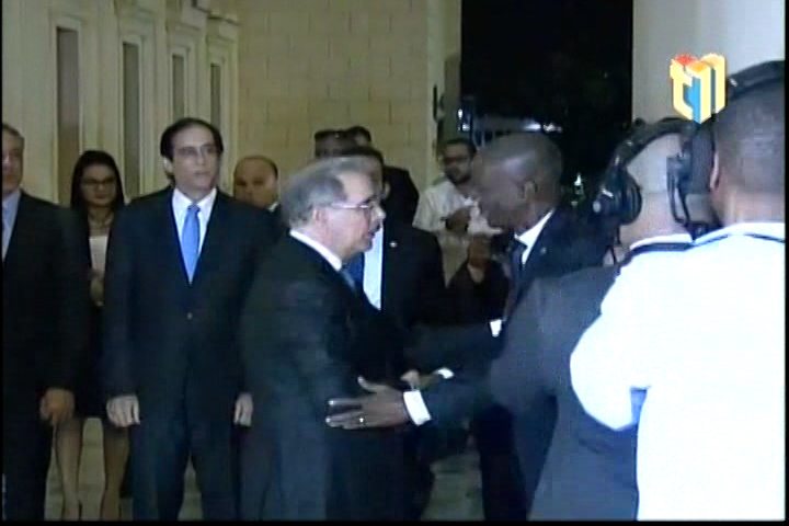El Presidente Medina Tuvo Una Reunión Con El Presidente Electo De Haití