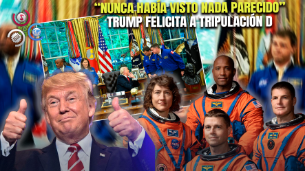 Presidente Trump Recibe A Astronautas De Artemis II Tras Histórica Misión A La órbita Lunar