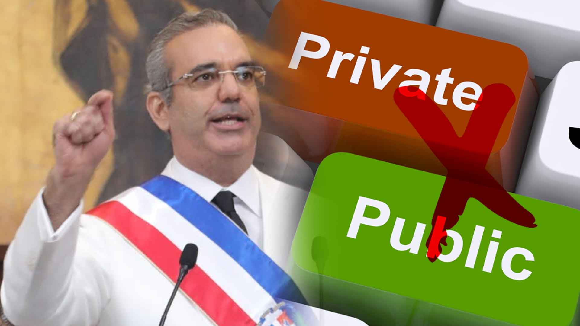 Presidente Niega Que Se Vaya A Privatizar El Transporte Público Y El INCART