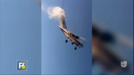 Así Quedó Captado En Video Accidente Aéreo En México