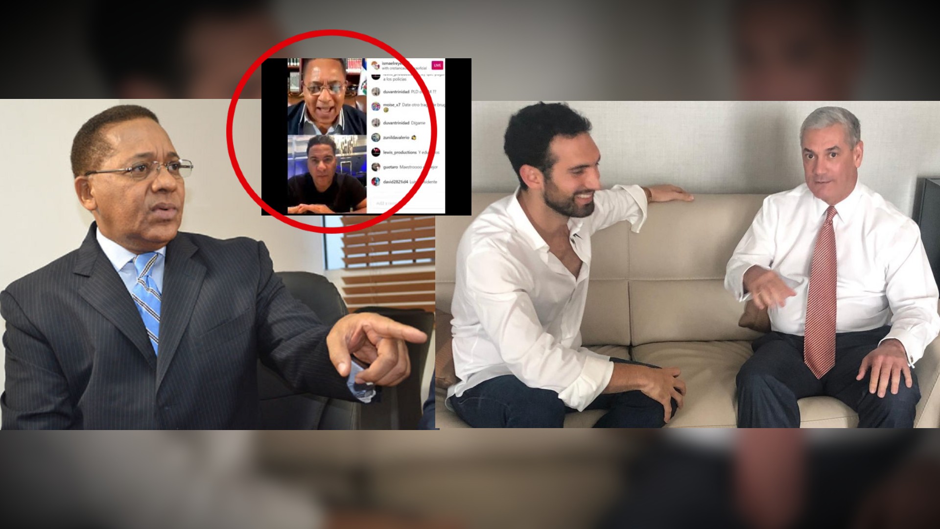 Principe Karim, Cristian Casa Blanca Y El Pdte. Del PDI Hablan De Sus Propuestas