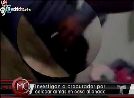 Procurador Fiscal Plantando Un Arma Sale En “al Rojo Vivo” #Video