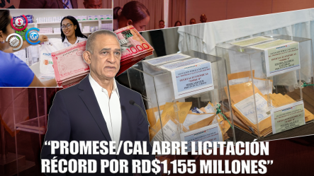 PromeseCal Aperturó Lectura De Propuestas De Licitación De 1,155 Millones De Pesos