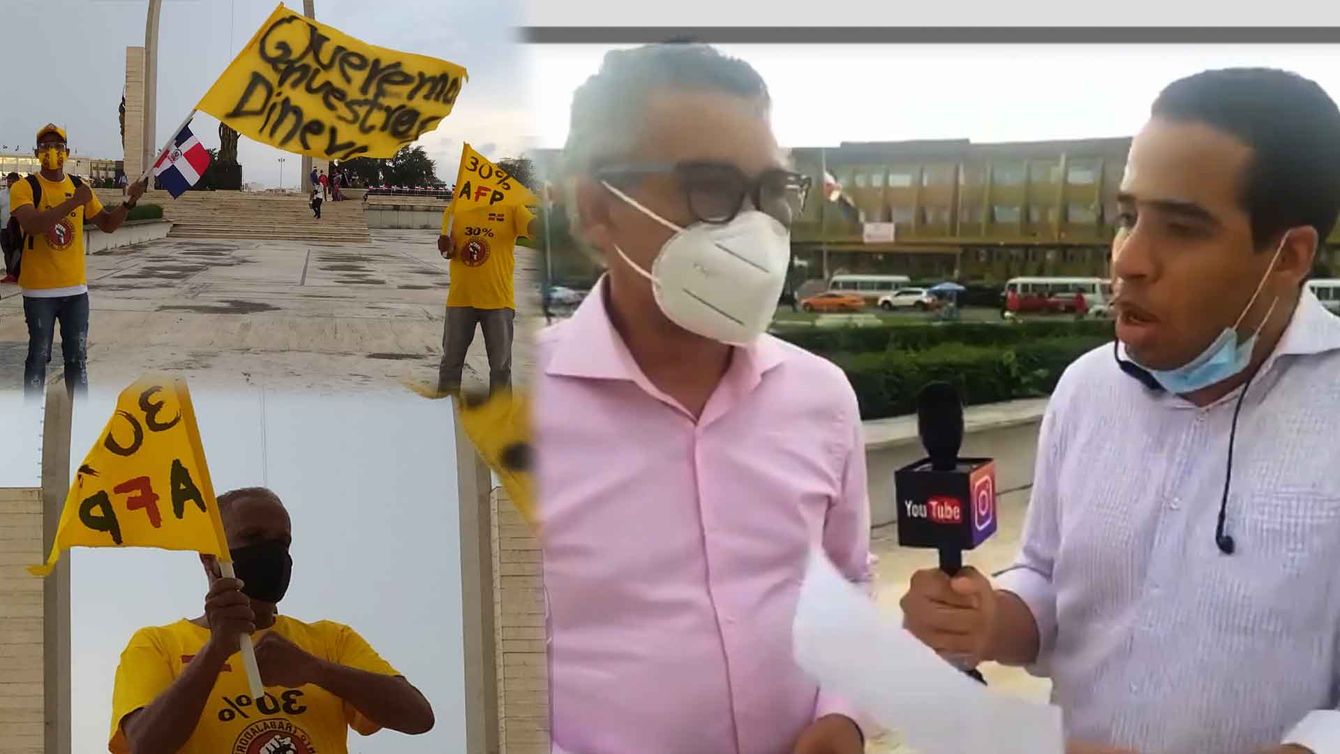 Protesta Por Impuestos Plaza La Bandera