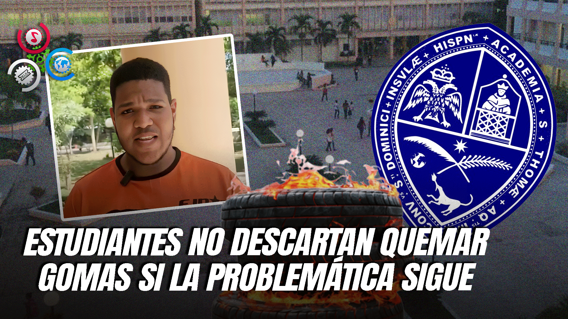 Protestan Ante Paro De Docencia Por Parte De Docentes De La Uasd En Sfm