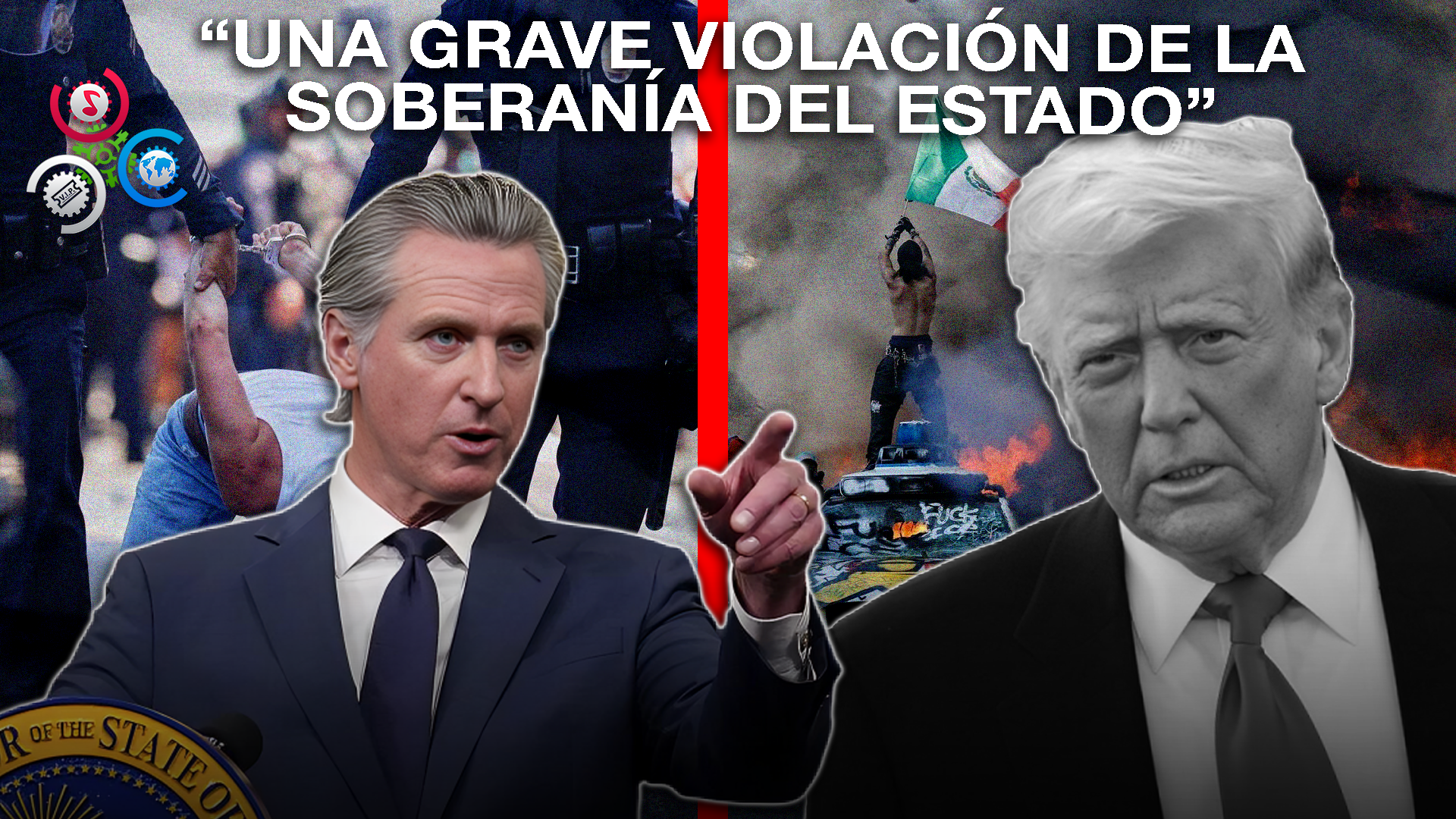Protestas En Los Ángeles Desatan Choque Legal Entre Newsom Y Trump