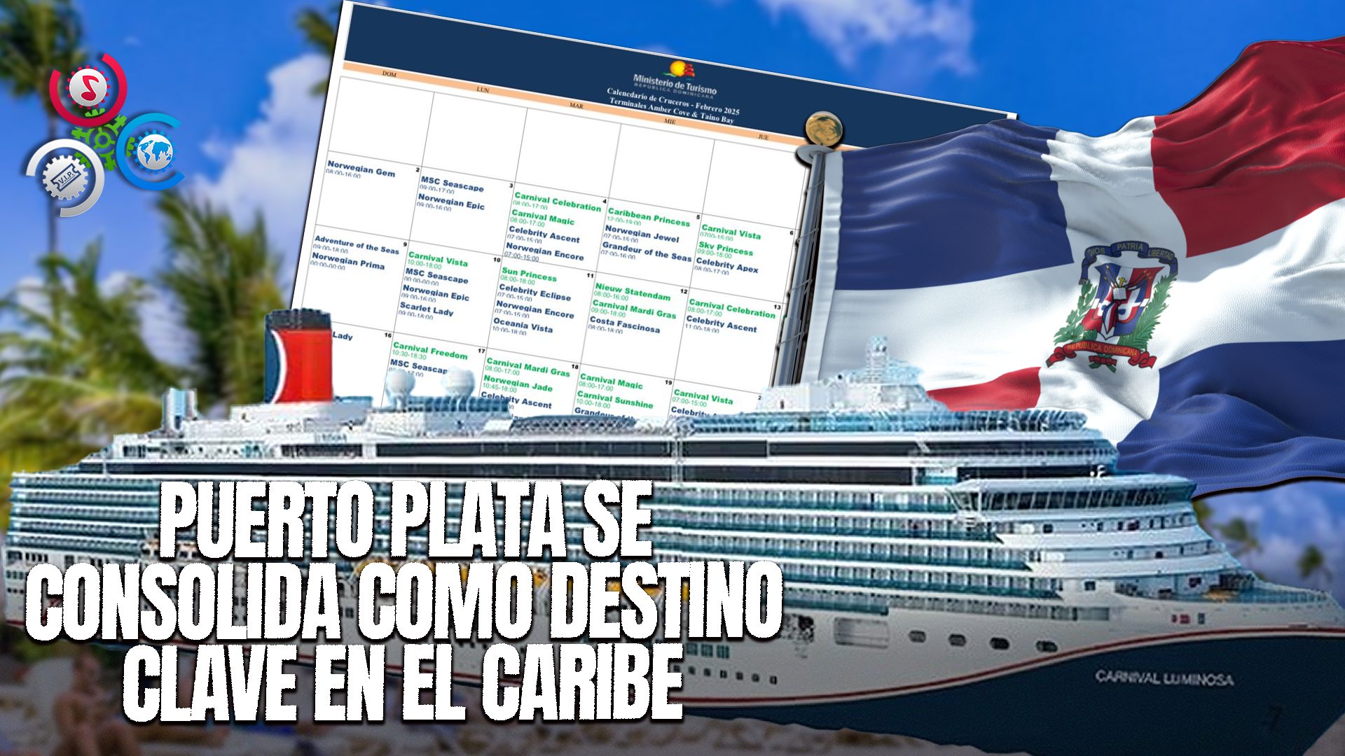 Puerto Plata Se Prepara Para Recibir 64 Cruceros En Febrero
