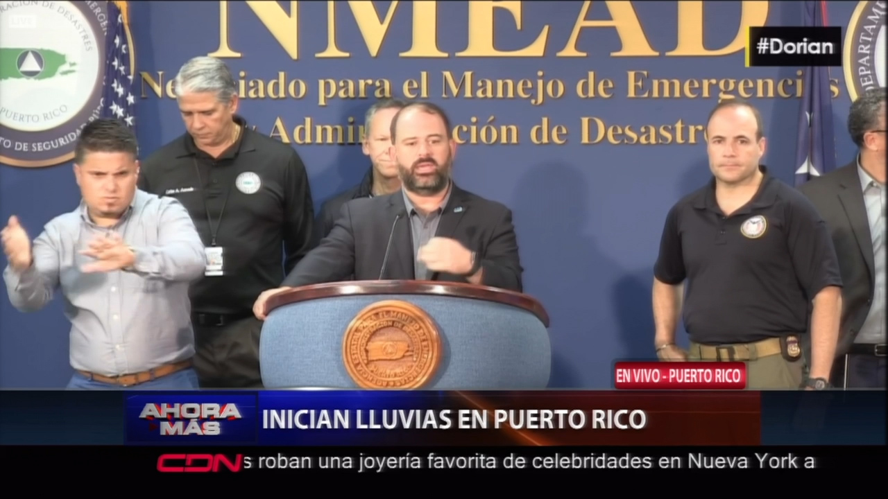 Inician Lluvias En Puerto Rico Debido A La Tormenta Dorian