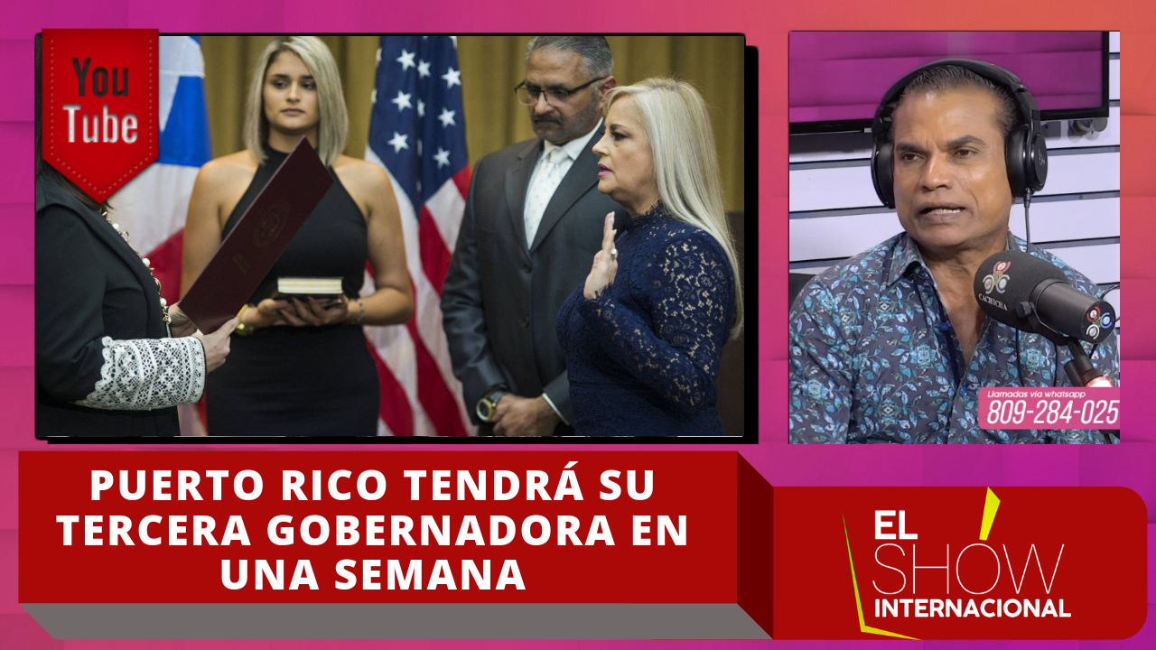 Puerto Rico Tendrá Su Tercera Gobernadora En Una Semana