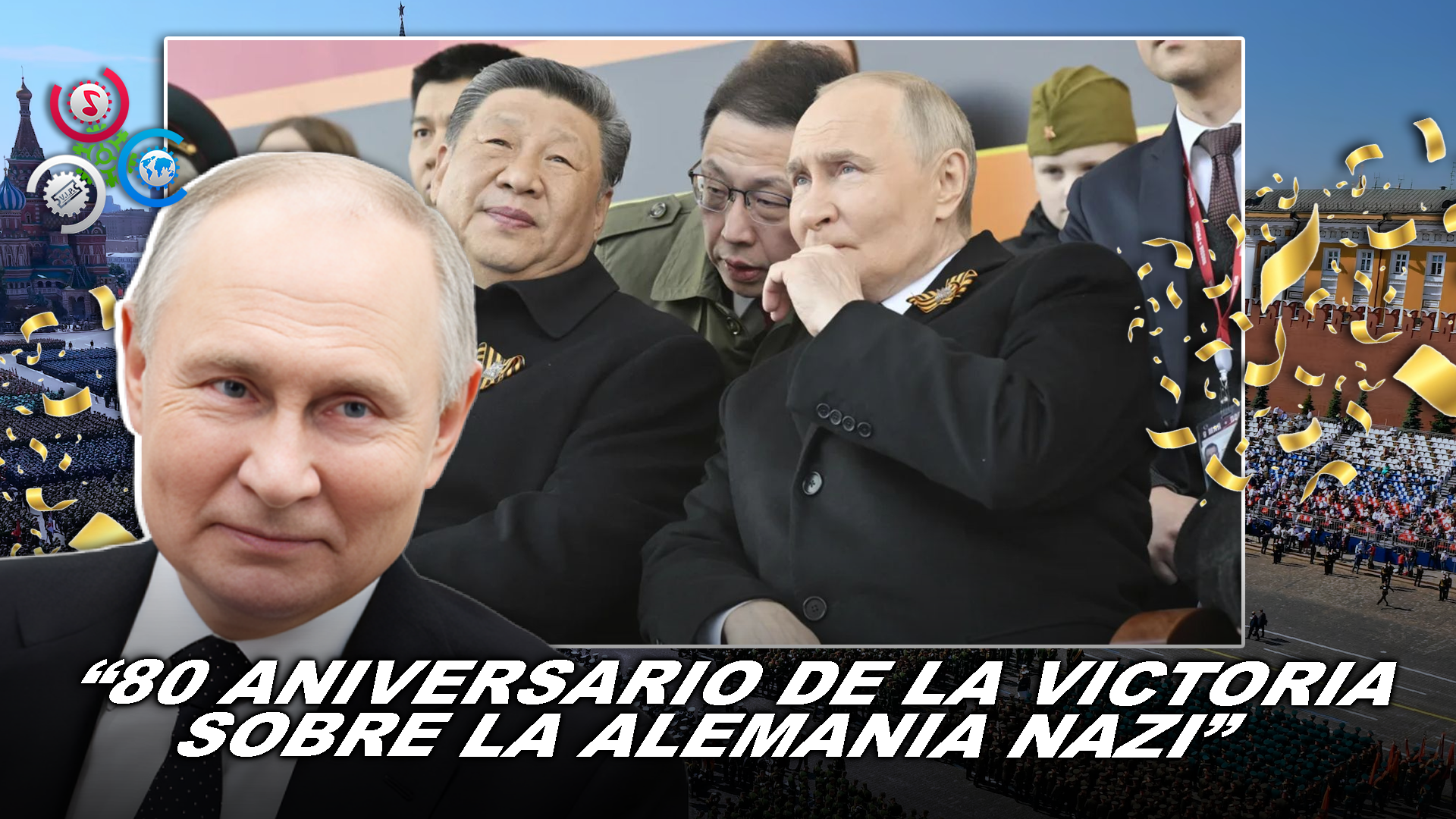 Putin Encabeza Conmemoración Por Los 80 Años Del Fin Del Nazismo En Moscú