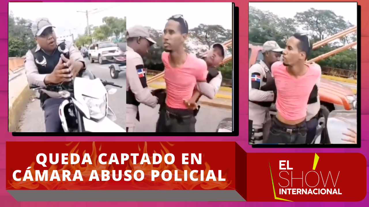 Queda Captado En Cámara Otro Supuesto Abuso De Autoridad De Dos Agentes De La Policía Nacional