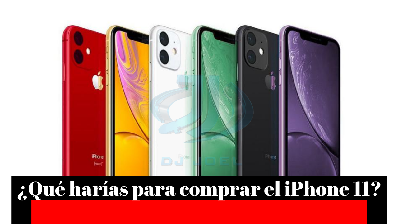 ¿Que Harías Para Comprar El Nuevo IPhone?