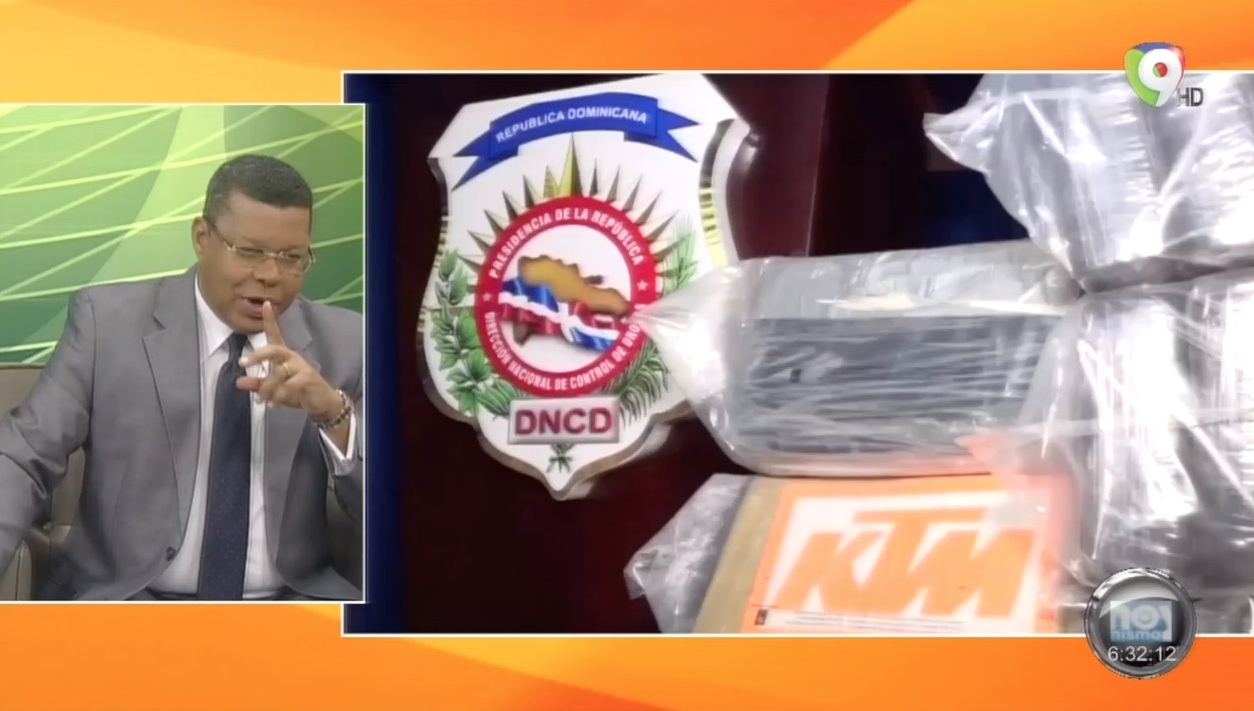 R.D. Sigue Siendo Punto De Trasiego De La Droga Por El Auge Que Esta Tomando Al Pasar Los Años