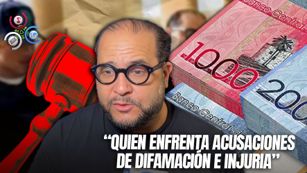 RD$1,500,000 Pesos De Garantía Económica Para Aquiles Jiménez Por Difamación