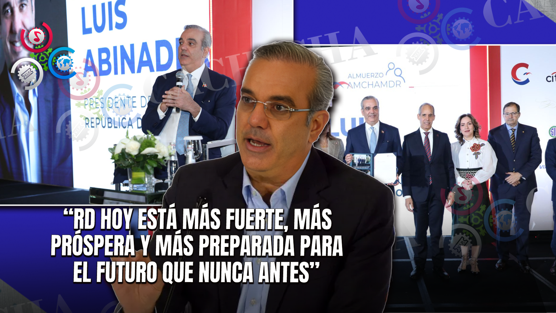 Presidente Abinader Expone Estrategia Económica En Almuerzo De La Cámara Americana De Comercio