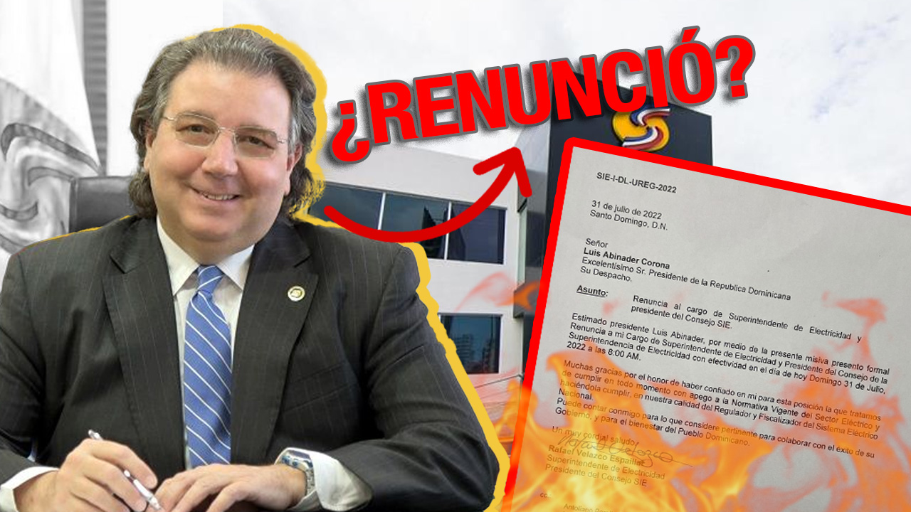 Superintendente De Electricidad ¿Renunció O Lo Obligaron?