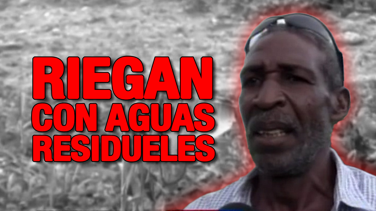 ¡Tienen Que Usar Agua De Cloaca Para Regar La Tierra!