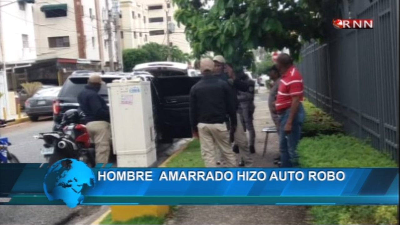¡BOMBA! Se Trató De Un Auto Robo Caso Del Hombre Encontrado Amordazado Dentro De Un Vehículo En Piantini