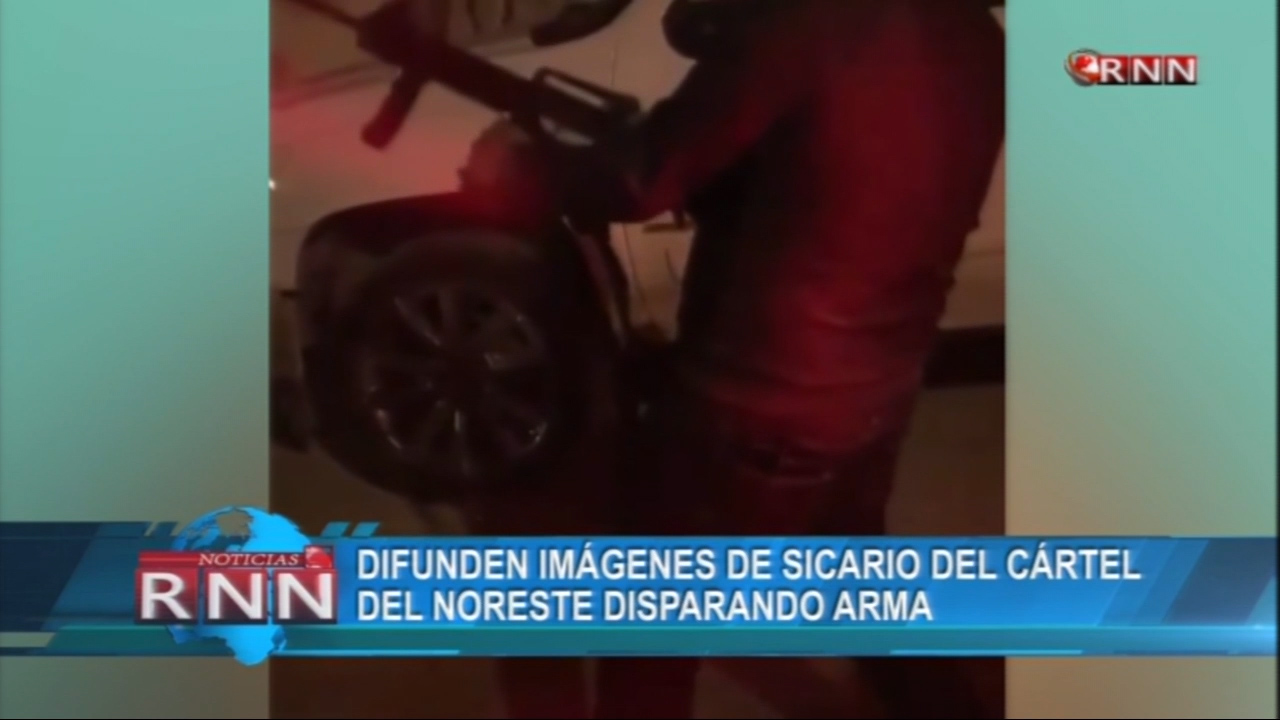Difunden Imágenes De Sicario Del Cártel Del Noreste Disparando Arma