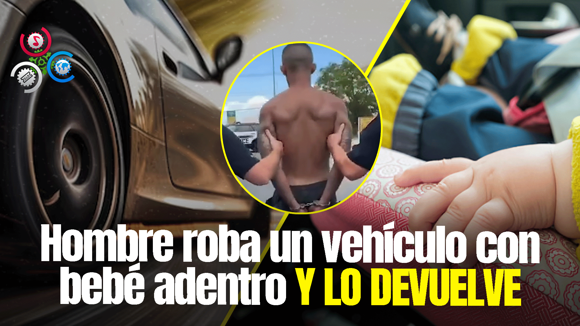 Un Ladrón Se Robó Un Auto Con Un Bebé Dentro Y Lo Devuelve A La Policía En Salt Lake City