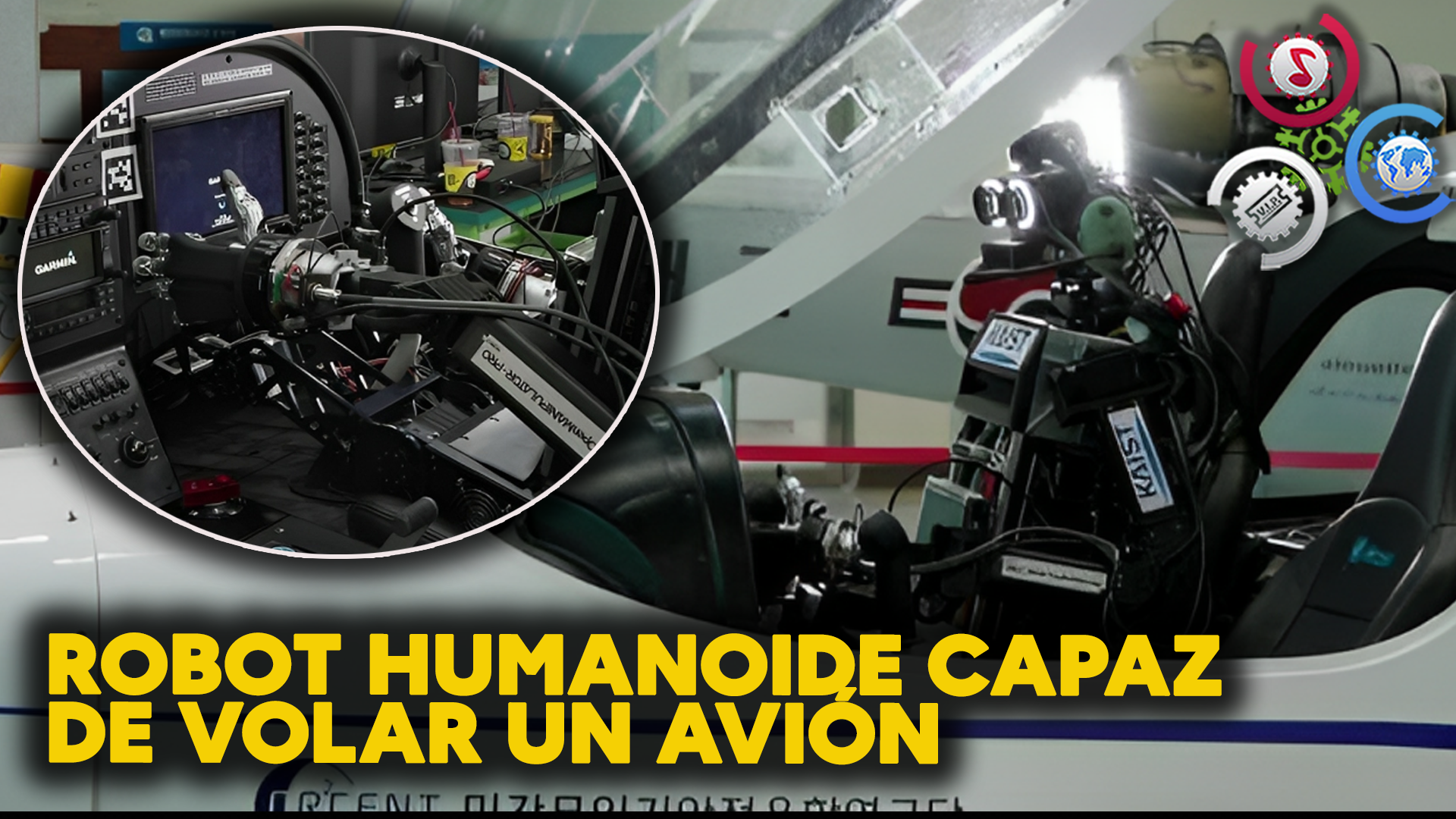 ROBOT Humanoide Capaz De VOLAR UN AVIÓN Mejor Que Una Persona