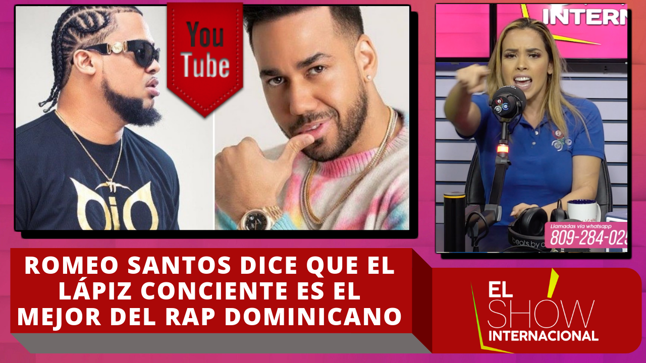 Romeo Santos Dice Que El Lápiz Conciente Es El Mejor Del Rap Dominicano
