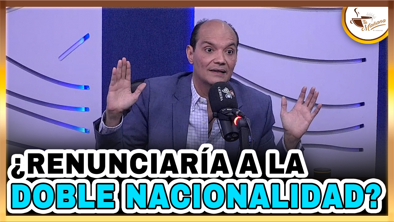 ¿Ramfis Trujillo Renunciaría A La Doble Nacionalidad? | Tu Mañana By Cachicha