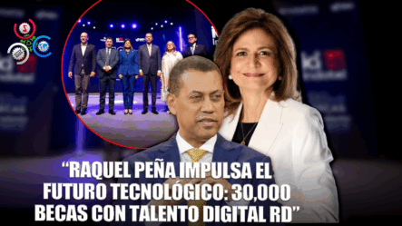 Raquel Peña Encabeza Lanzamiento Del Programa Talento Digital RD De Indotel
