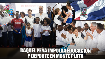 Raquel Peña Impulsa La Educación Y El Deporte Con Nuevos Proyectos En Monte Plata
