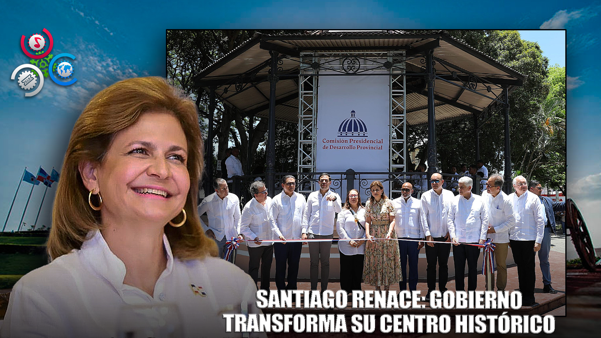 Raquel Peña Inaugura Obras Que Revitalizan El Centro Histórico De Santiago